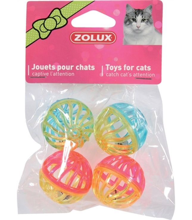 Zolux Kattenspeelgoed Bal Twist Met Bel Assorti