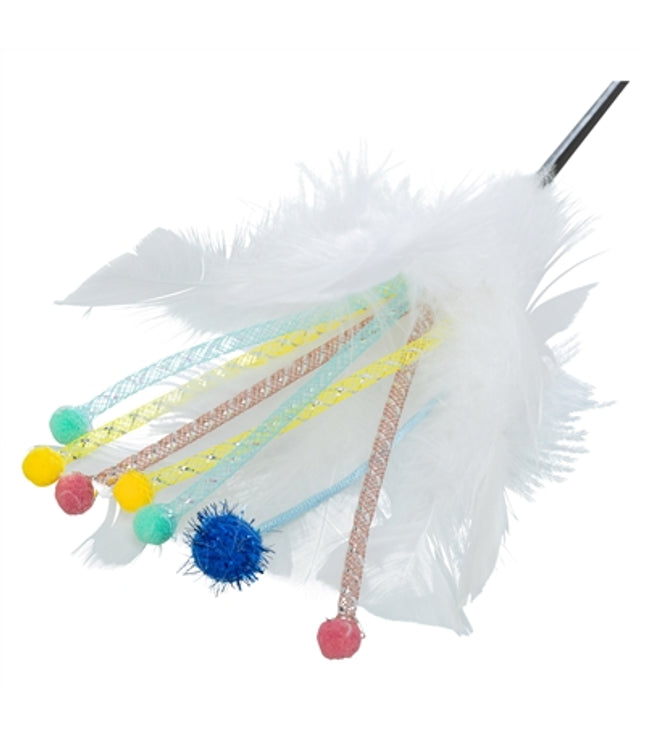 Trixie Katten Speelstok Met Veren Assorti