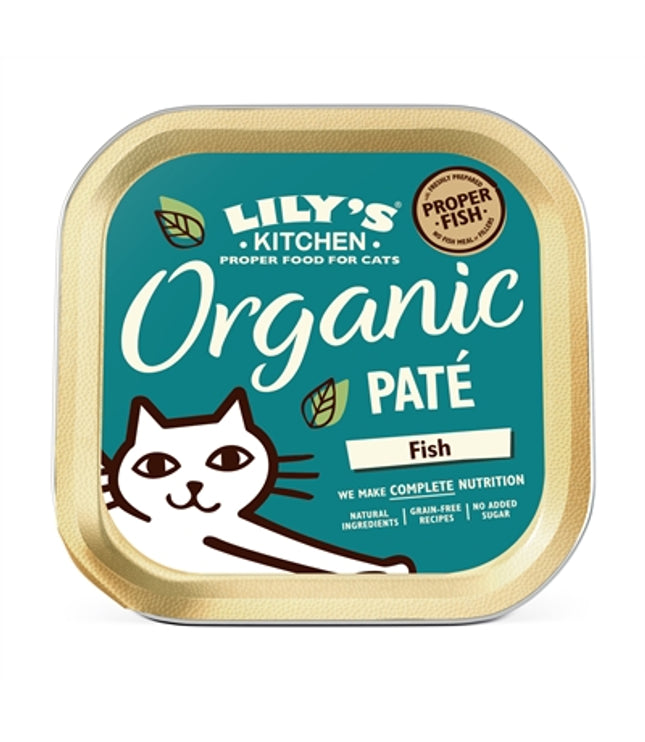 Lily's Kitchen Cat Organic Fish Pate