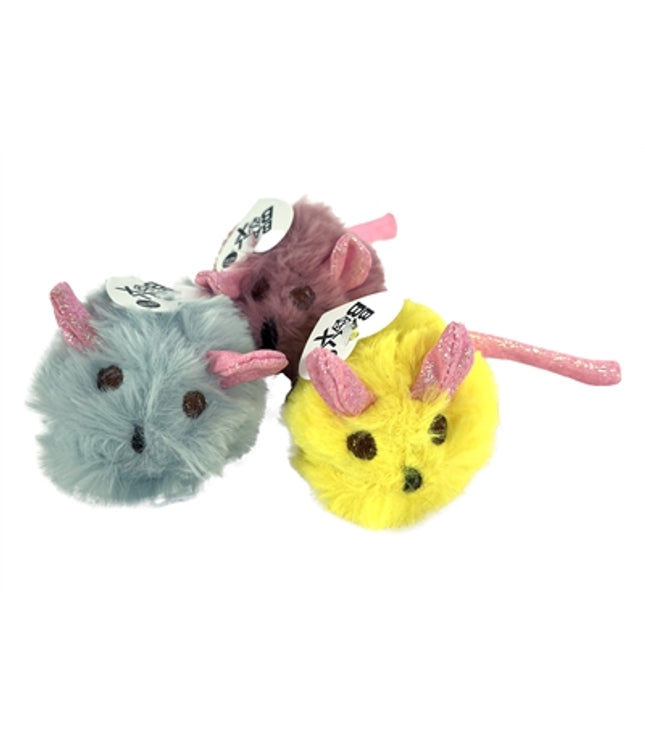 Fofos Pluche Muis Met Glitterstaart