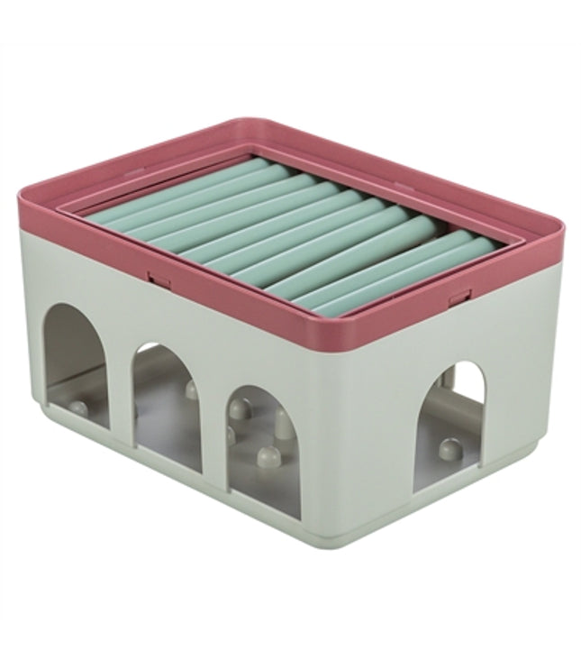 Trixie Cat Activity Rod Box Wit / Bordeaux