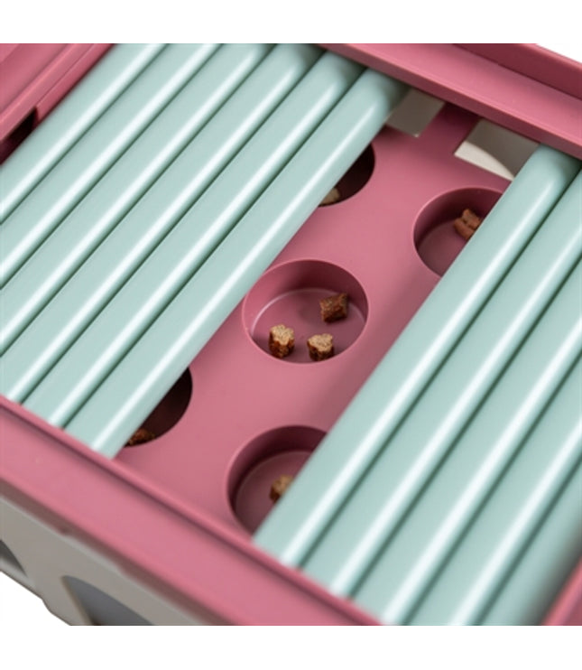 Trixie Cat Activity Rod Box Wit / Bordeaux