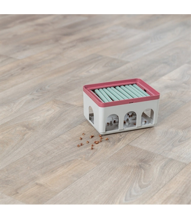 Trixie Cat Activity Rod Box Wit / Bordeaux