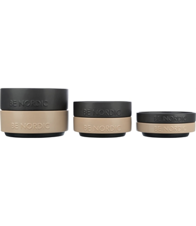 Trixie Be Nordic Voerbak Kat Keramiek / Rubber Taupe