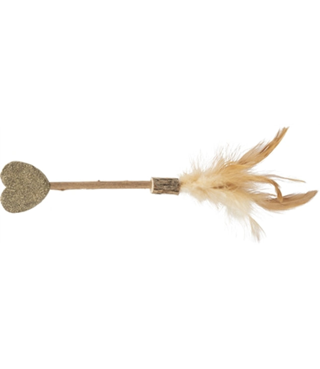 Trixie Matatabi Lolly Hart Catnip Kattenspeelgoed Met Veren