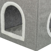 Trixie Kattenmand / Kattenhuis Nora Soft 2 Verdriepingen Lichtgrijs