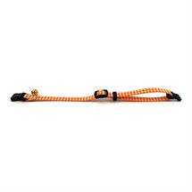 Happy Pet Tabby Patch Halsband Kat Ruit Oranje
