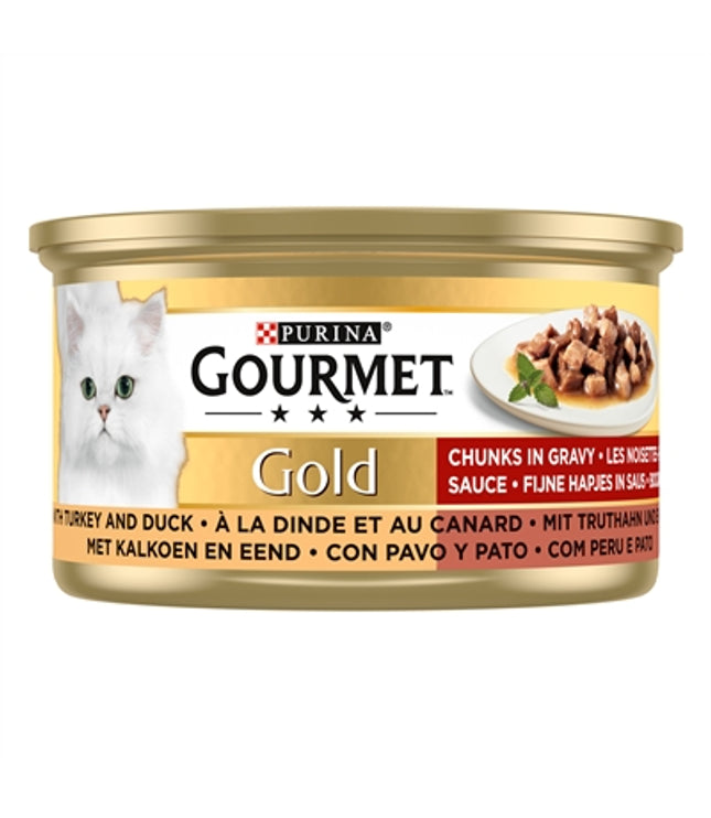 Gourmet Gold Fijne Hapjes Kalkoen / Eend